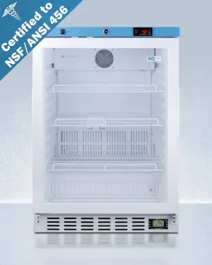 Summit ACR52GNSF456LHD 24" Wide Built-In Healthcare Refrigerator, Certified To Nsf/Ansi 456 Vaccine Storage Standard