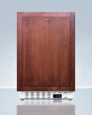 Summit ADA404REFIF 20" Wide Built-In Healthcare All-Refrigerator, Ada Compliant (Panel Not Included)