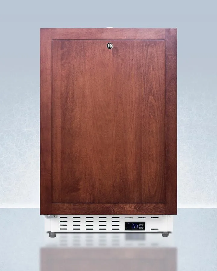 Summit ADA404REFIFLHD 20" Wide Built-In Healthcare All-Refrigerator, Ada Compliant (Panel Not Included)