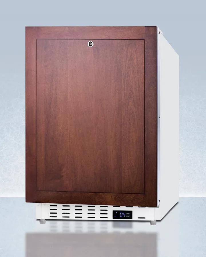 Summit ADA404REFIFLHD 20" Wide Built-In Healthcare All-Refrigerator, Ada Compliant (Panel Not Included)