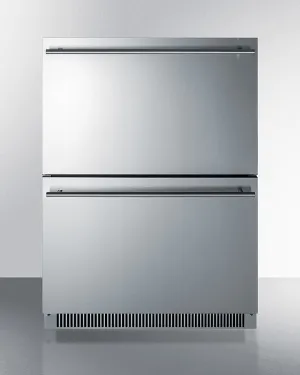 Summit ADRD24 24" Wide 2-Drawer All-Refrigerator, Ada Compliant