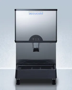Summit AIWD282FLTR Commercially Listed Countertop Ice And Water Dispenser With 282 Lb. Ice Production Capacity, Filter Kit Included