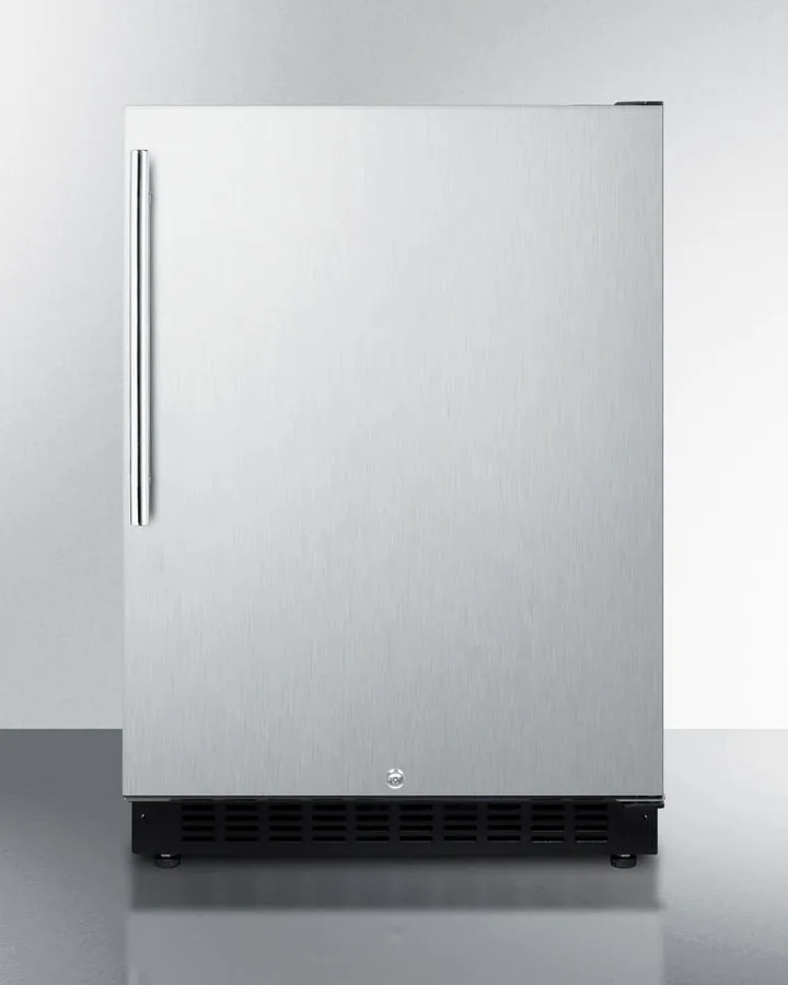 Summit AL54CSSHV 24" Wide Built-In All-Refrigerator, Ada Compliant
