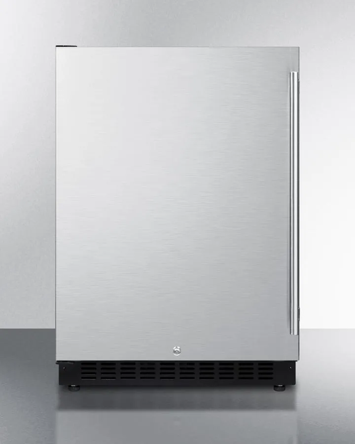 Summit AL54CSSLHD 24" Wide Built-In All-Refrigerator, Ada Compliant