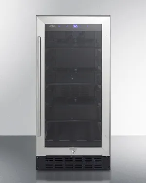 Summit ALBV15CSS 15" Wide Built-In Beverage Center, Ada Compliant