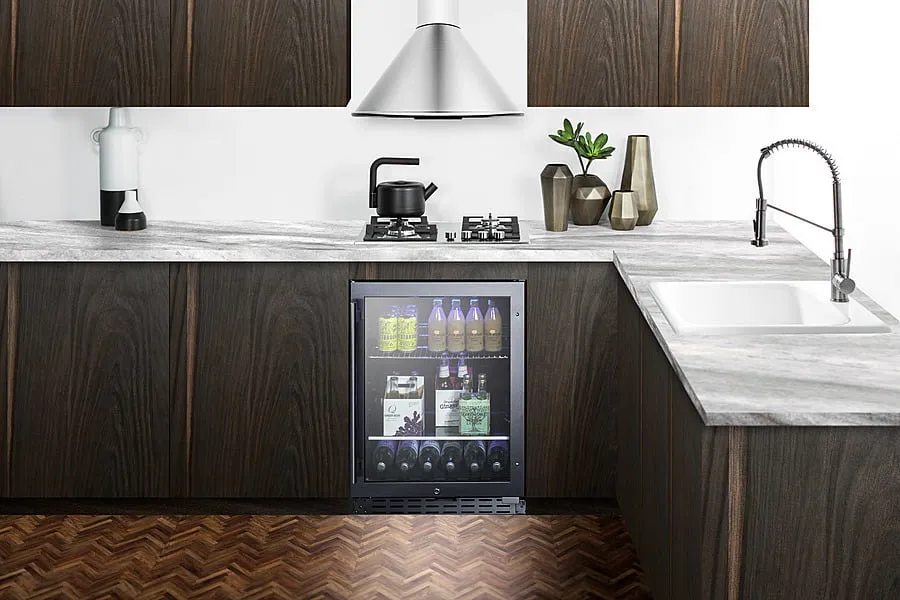 Summit ALBV2466 24" Wide Built-In Beverage Cooler, Ada Compliant