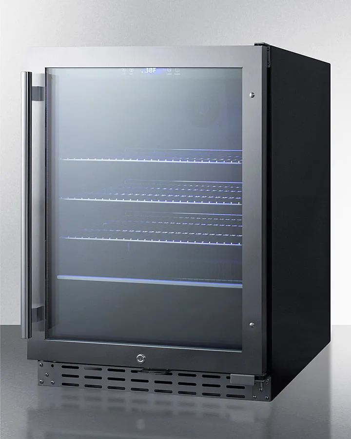 Summit ALBV2466 24" Wide Built-In Beverage Cooler, Ada Compliant