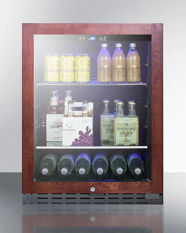 Summit ALBV2466PNR 24" Wide Built-In Beverage Cooler, Ada Compliant