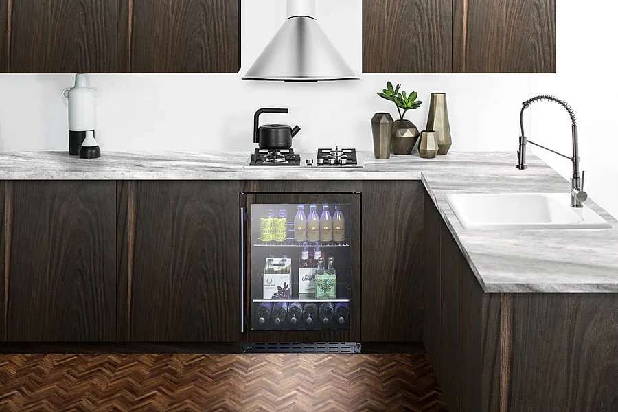 Summit ALBV2466PNR 24" Wide Built-In Beverage Cooler, Ada Compliant