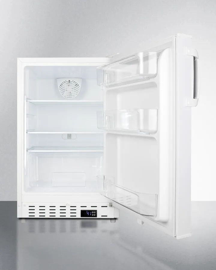 Summit ALR46W 20" Wide Built-In All-Refrigerator, Ada Compliant