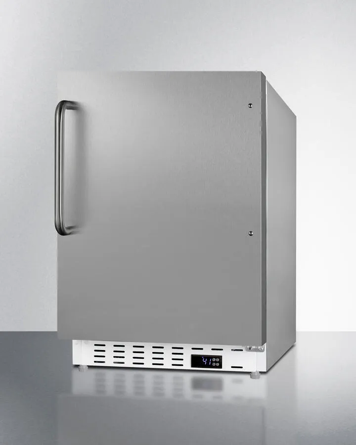 Summit ALR46WCSS 20" Wide Built-In All-Refrigerator, Ada Compliant