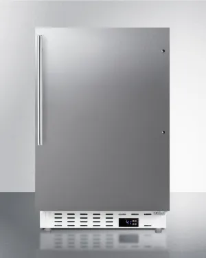 Summit ALR46WCSSHV 20" Wide Built-In All-Refrigerator, Ada Compliant
