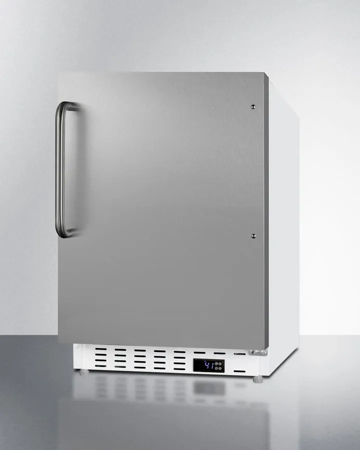 Summit ALR46WSSTB 20" Wide Built-In All-Refrigerator, Ada Compliant