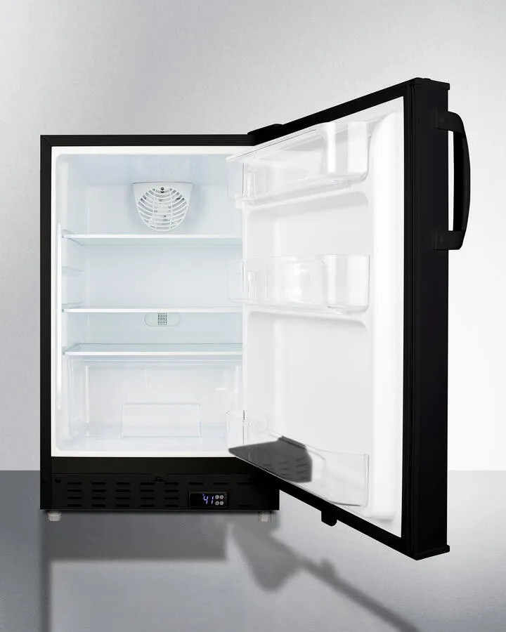 Summit ALR47B 20" Wide Built-In All-Refrigerator, Ada Compliant