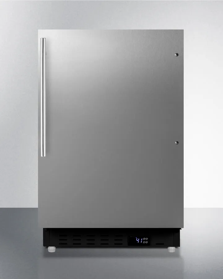 Summit ALR47BCSSHV 20" Wide Built-In All-Refrigerator, Ada Compliant