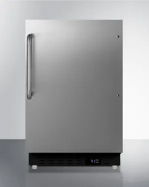 Summit ALR47BSSTB 20" Wide Built-In All-Refrigerator, Ada Compliant