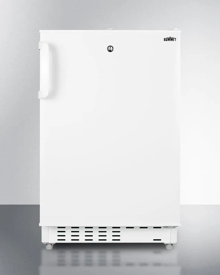 Summit ALRF48 20" Wide Built-In Refrigerator-Freezer, Ada Compliant