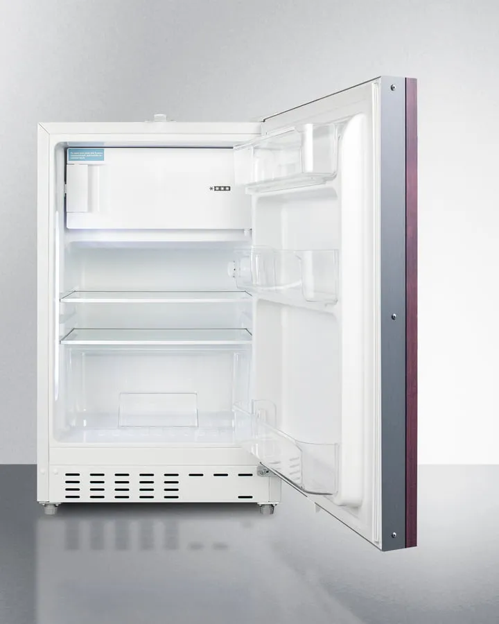 Summit ALRF48IF 20" Wide Built-In Refrigerator-Freezer, Ada Compliant