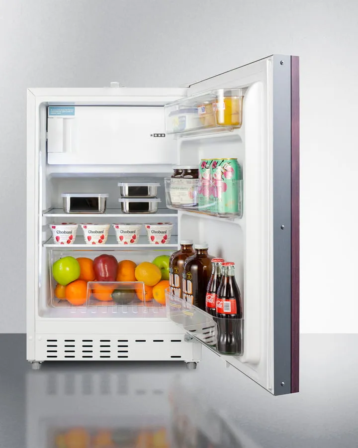 Summit ALRF48IF 20" Wide Built-In Refrigerator-Freezer, Ada Compliant