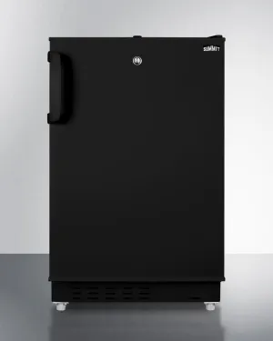Summit ALRF49B 20" Wide Built-In Refrigerator-Freezer, Ada Compliant