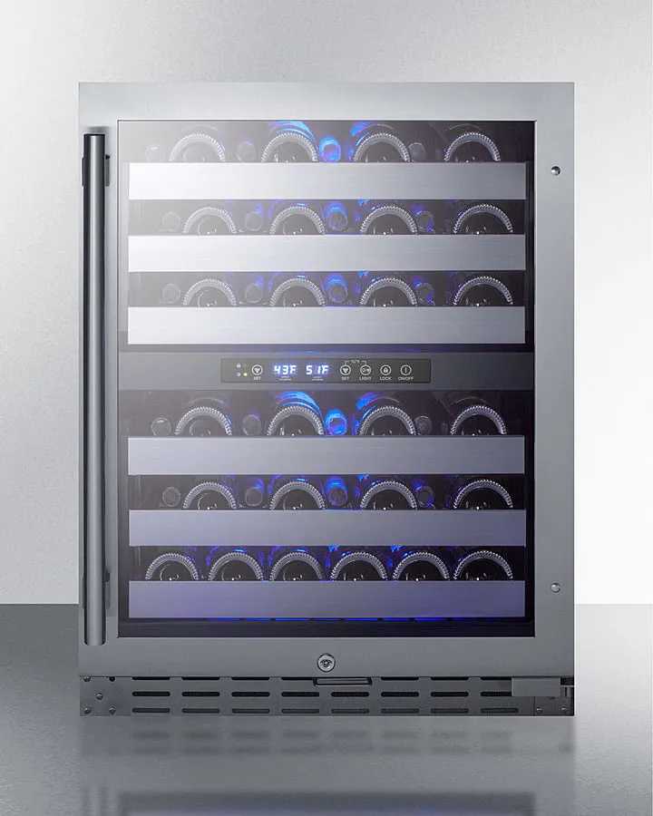 Summit ALWC532 24" Wide Built-In Wine Cellar, Ada Compliant