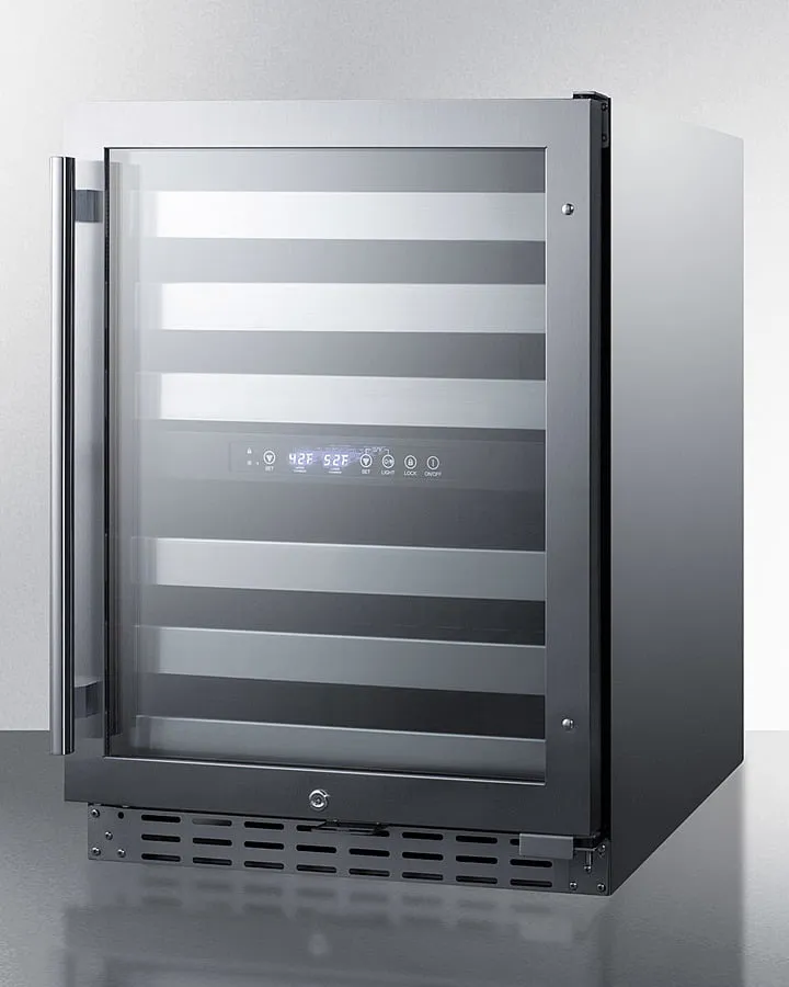 Summit ALWC532CSS 24" Wide Built-In Wine Cellar, Ada Compliant
