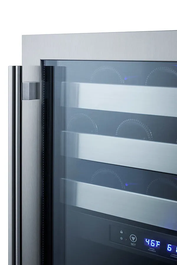 Summit ALWC532CSS 24" Wide Built-In Wine Cellar, Ada Compliant