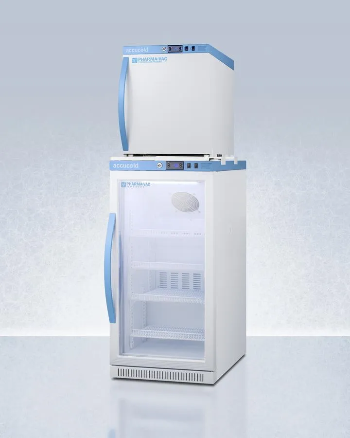 Summit ARG31PVBIADAAFZ1PVSTACK 20" Wide Performance Series All-Refrigerator/All-Freezer Combination