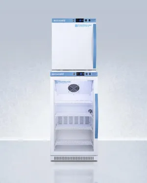 Summit ARG31PVBIADAAFZ1PVSTACKLHD 20" Wide Performance Series All-Refrigerator/All-Freezer Combination