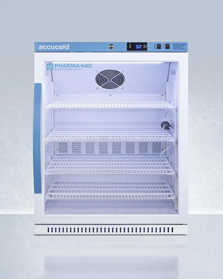 Summit ARG61PVBIADA 6 Cu.Ft. Vaccine Refrigerator, Ada Height