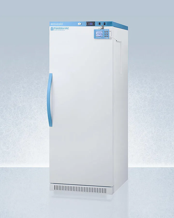 Summit ARS12PVDL2B Performance Series Pharma-Vac 12 Cu.Ft. Upright All-Refrigerator For Vaccine Storage With Factory-Installed Data Logger, Antimicrobial Silver-Ion Handle, And Hospital Grade Cord With 'Green Dot' Plug