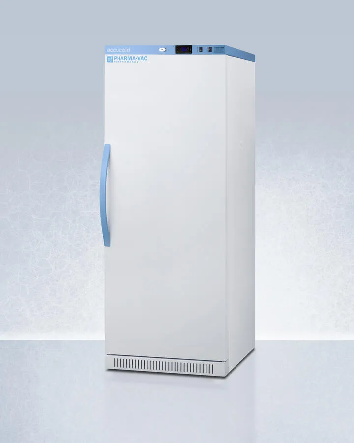 Summit ARS12PVDR Performance Series Pharma-Vac 12 Cu.Ft. Upright All-Refrigerator For Vaccine Storage With Six Ventilated Removable Drawers, Antimicrobial Silver-Ion Handle, And Hospital Grade Cord With 'Green Dot' Plug