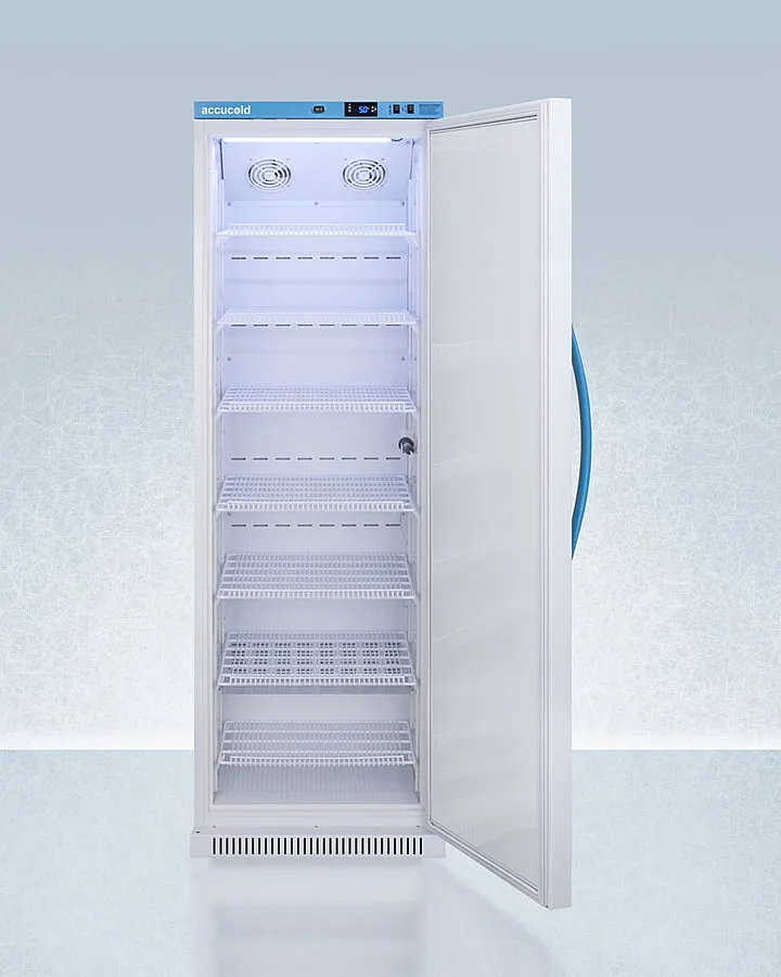 Summit ARS15PVDL2B Performance Series Pharma-Vac 15 Cu.Ft. Upright All-Refrigerator For Vaccine Storage With Factory-Installed Data Logger, With Antimicrobial Silver-Ion Handle And Hospital Grade Cord With 'Green Dot' Plug