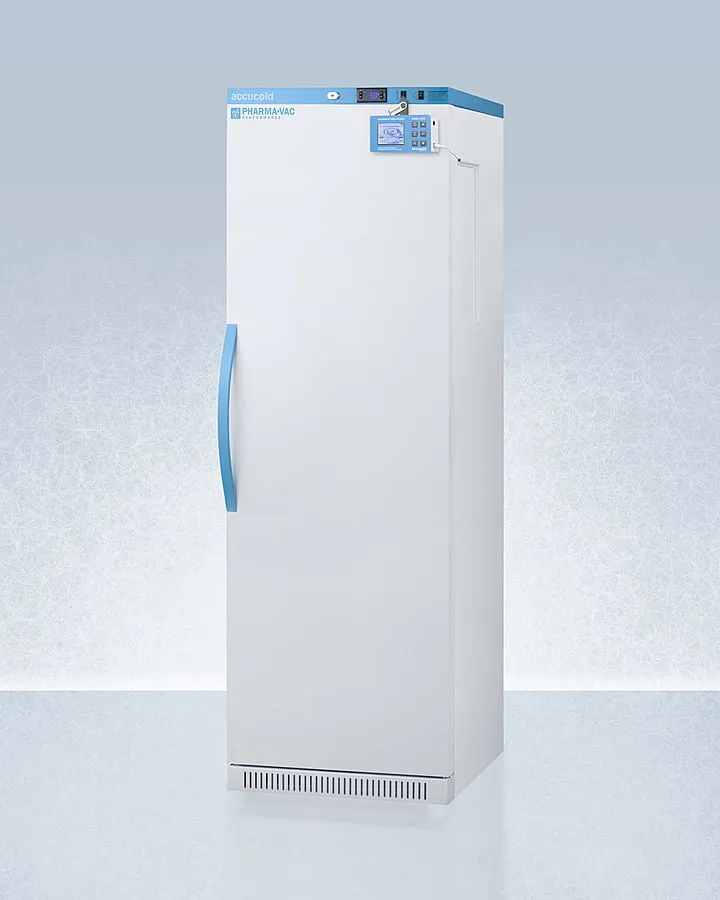 Summit ARS15PVDL2B Performance Series Pharma-Vac 15 Cu.Ft. Upright All-Refrigerator For Vaccine Storage With Factory-Installed Data Logger, With Antimicrobial Silver-Ion Handle And Hospital Grade Cord With 'Green Dot' Plug