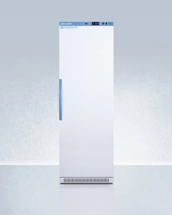 Summit ARS15PVLOCKER Performance Series Pharma-Vac 15 Cu.Ft. Upright All-Refrigerator For Vaccine Storage With 8 Interior Locking Compartments, With Antimicrobial Silver-Ion Handle And Hospital Grade Cord With 'Green Dot' Plug