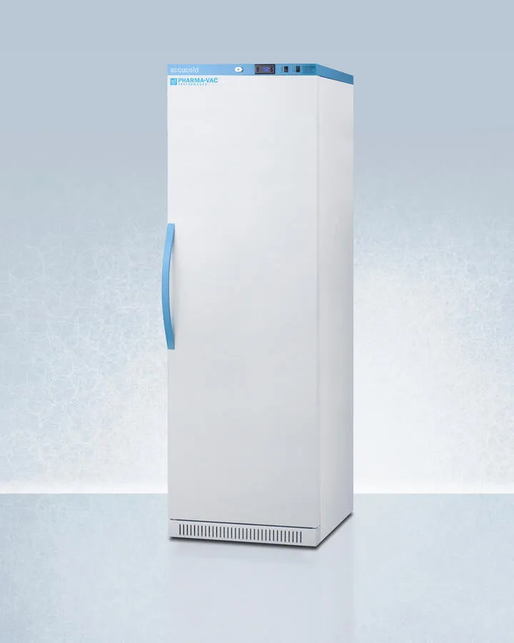 Summit ARS15PVLOCKER Performance Series Pharma-Vac 15 Cu.Ft. Upright All-Refrigerator For Vaccine Storage With 8 Interior Locking Compartments, With Antimicrobial Silver-Ion Handle And Hospital Grade Cord With 'Green Dot' Plug