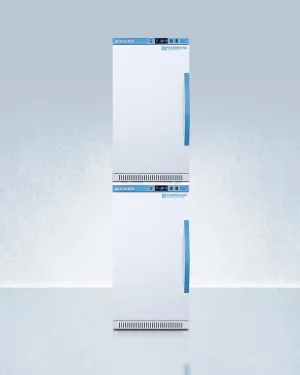 Summit ARS32PVBIADAAFZ2PVBIADASTACKLHD 20" Wide Performance Series All-Refrigerator/All-Freezer Combination