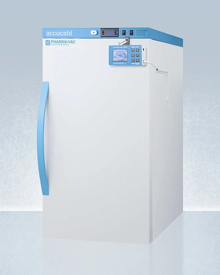 Summit ARS3PVDL2B Performance Series Pharma-Vac 3 Cu.Ft. Counter Height All-Refrigerator For Vaccine Storage With Factory-Installed Data Logger And Hospital Grade Cord With 'Green Dot' Plug