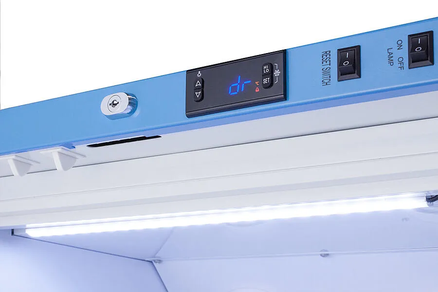 Summit ARS3PVDL2B Performance Series Pharma-Vac 3 Cu.Ft. Counter Height All-Refrigerator For Vaccine Storage With Factory-Installed Data Logger And Hospital Grade Cord With 'Green Dot' Plug