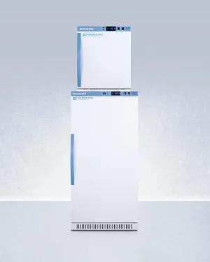 Summit ARS8PVAFZ1PVSTACK 24" Wide Performance Series All-Refrigerator/All-Freezer Combination