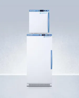 Summit ARS8PVAFZ1PVSTACKLHD 24" Wide Performance Series All-Refrigerator/All-Freezer Combination