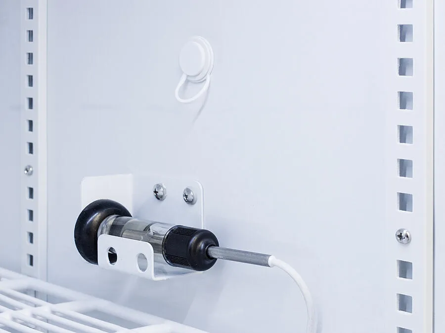 Summit ARS8PVFS24LSTACKMED2 Stacked Combination Of Ars8Pv All-Refrigerator With Antimicrobial Silver-Ion Handle And Hospital Grade Cord With 'Green Dot' Plug And Fs24Lmed2 Compact Manual Defrost All-Freezer For Vaccine Storage