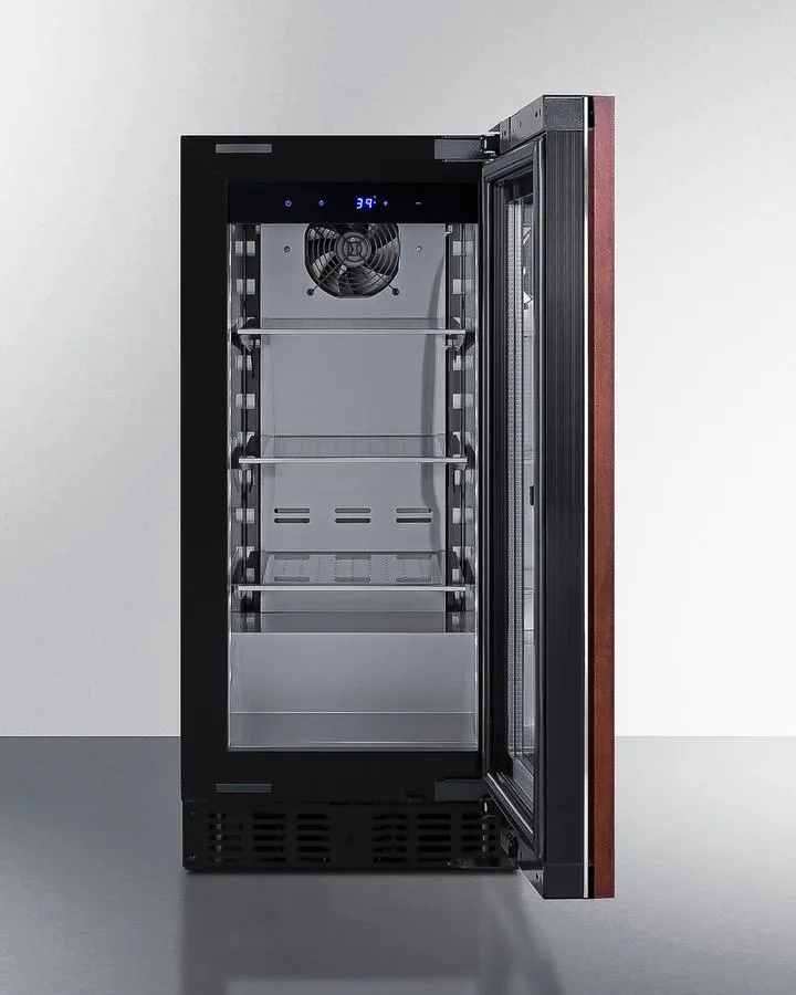 Summit ASDG1521PNR 15" Wide Built-In Beverage Center, Ada Compliant (Panel Not Included)