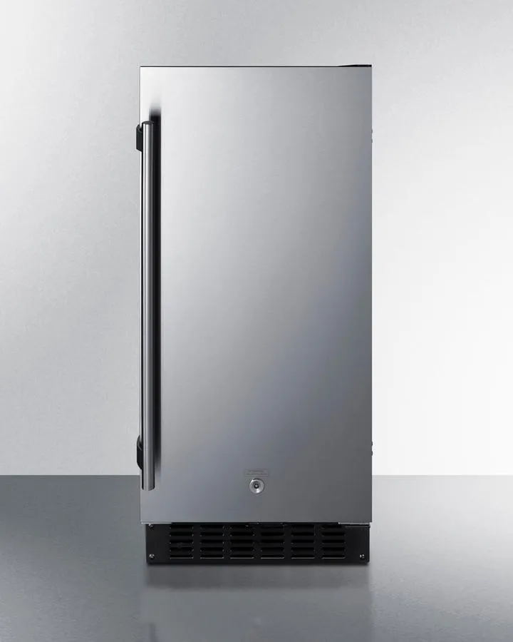 Summit ASDS1523 15" Wide Built-In All-Refrigerator, Ada Compliant