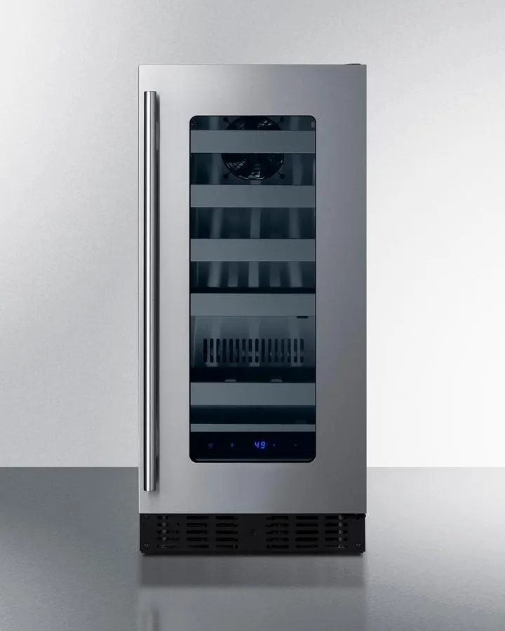Summit ASDW1522 15" Wide Built-In Wine Cellar, Ada Compliant