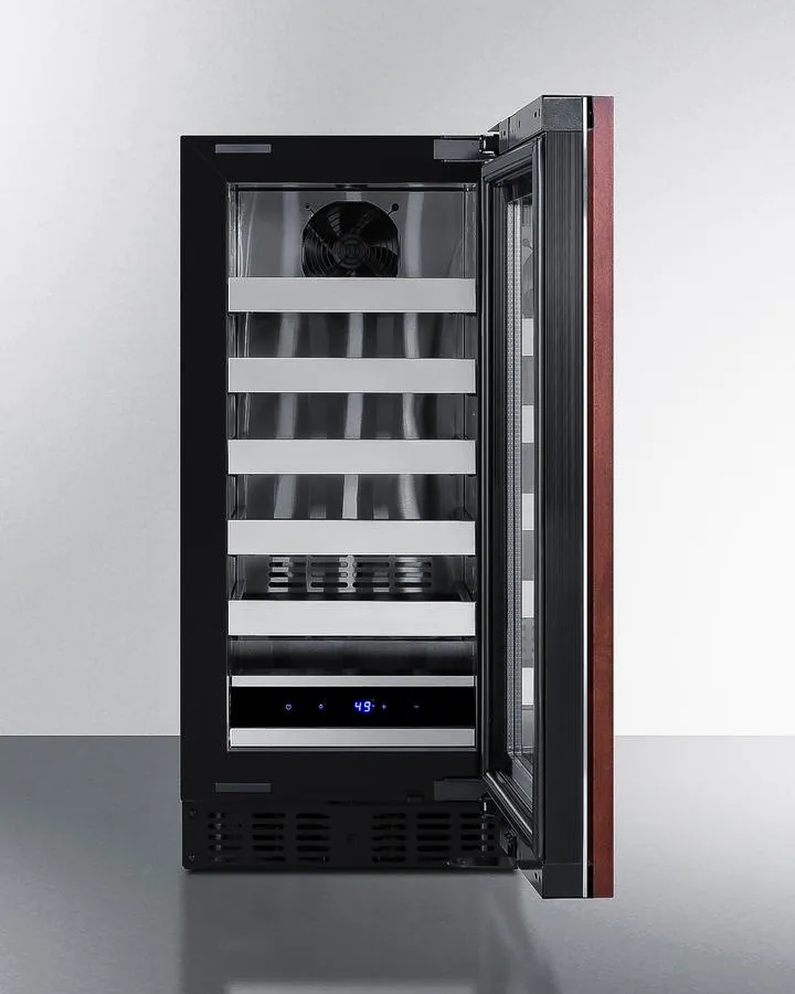 Summit ASDW1522PNR 15" Wide Built-In Wine Cellar, Ada Compliant (Panel Not Included)
