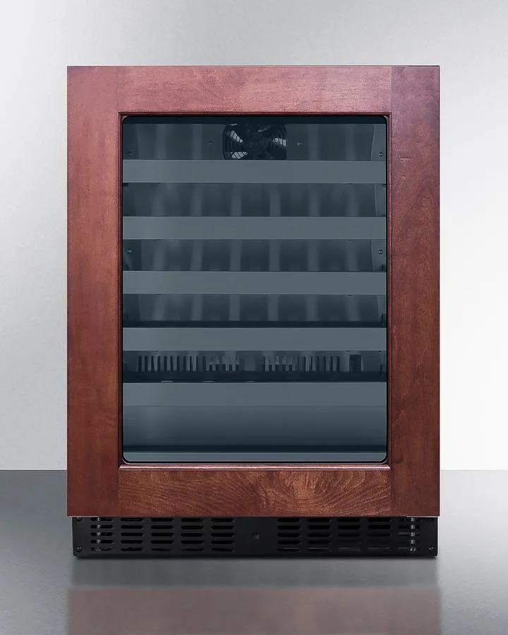 Summit ASDW2412PNRLHD 24" Wide Built-In Wine Cellar, Ada Compliant (Panel Not Included)