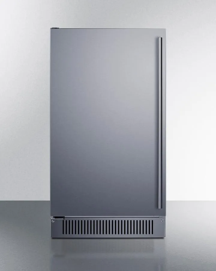 Summit BIM182ADALHD 18" Wide Clear Icemaker, Ada Compliant