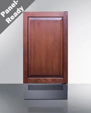 Summit BIM182IF 18" Wide Clear Icemaker (Panel Not Included)