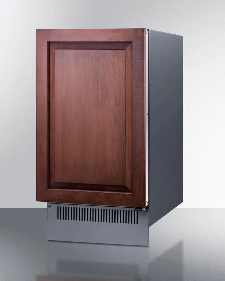 Summit BIM182IF 18" Wide Clear Icemaker (Panel Not Included)